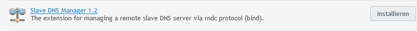 Slave DNS Manager